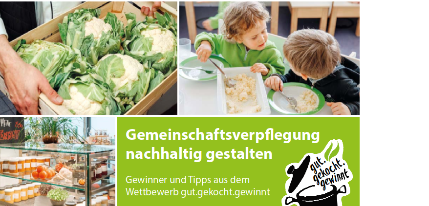 Broschüre zum gut.gekocht.gewinnt-Wettbewerb